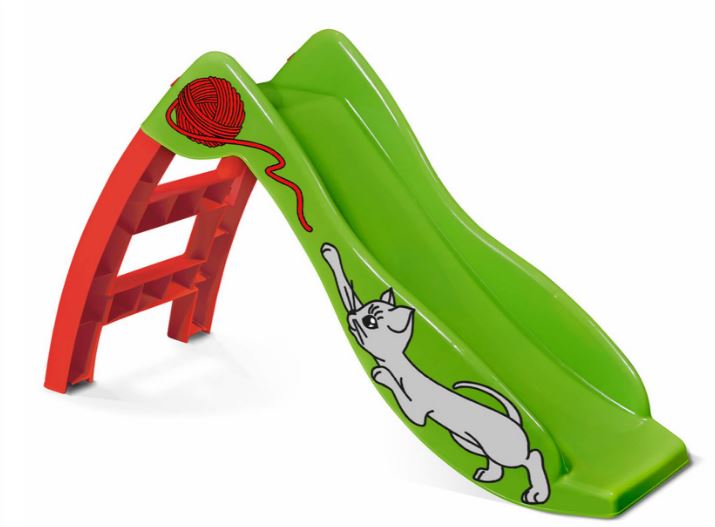70_45 Игровая горка KIDS Котенок с клубком